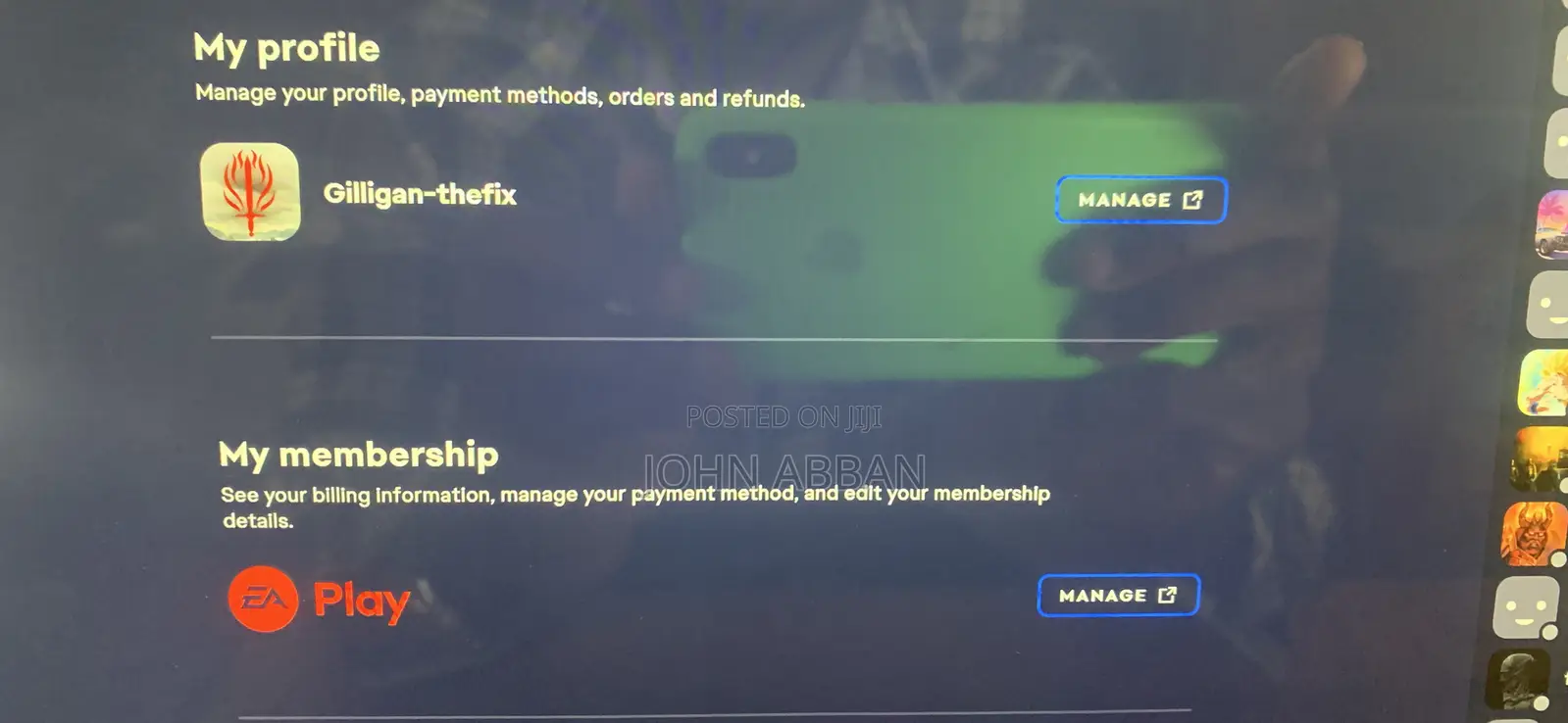 EA Fc 27 Account PC Plus EA Play