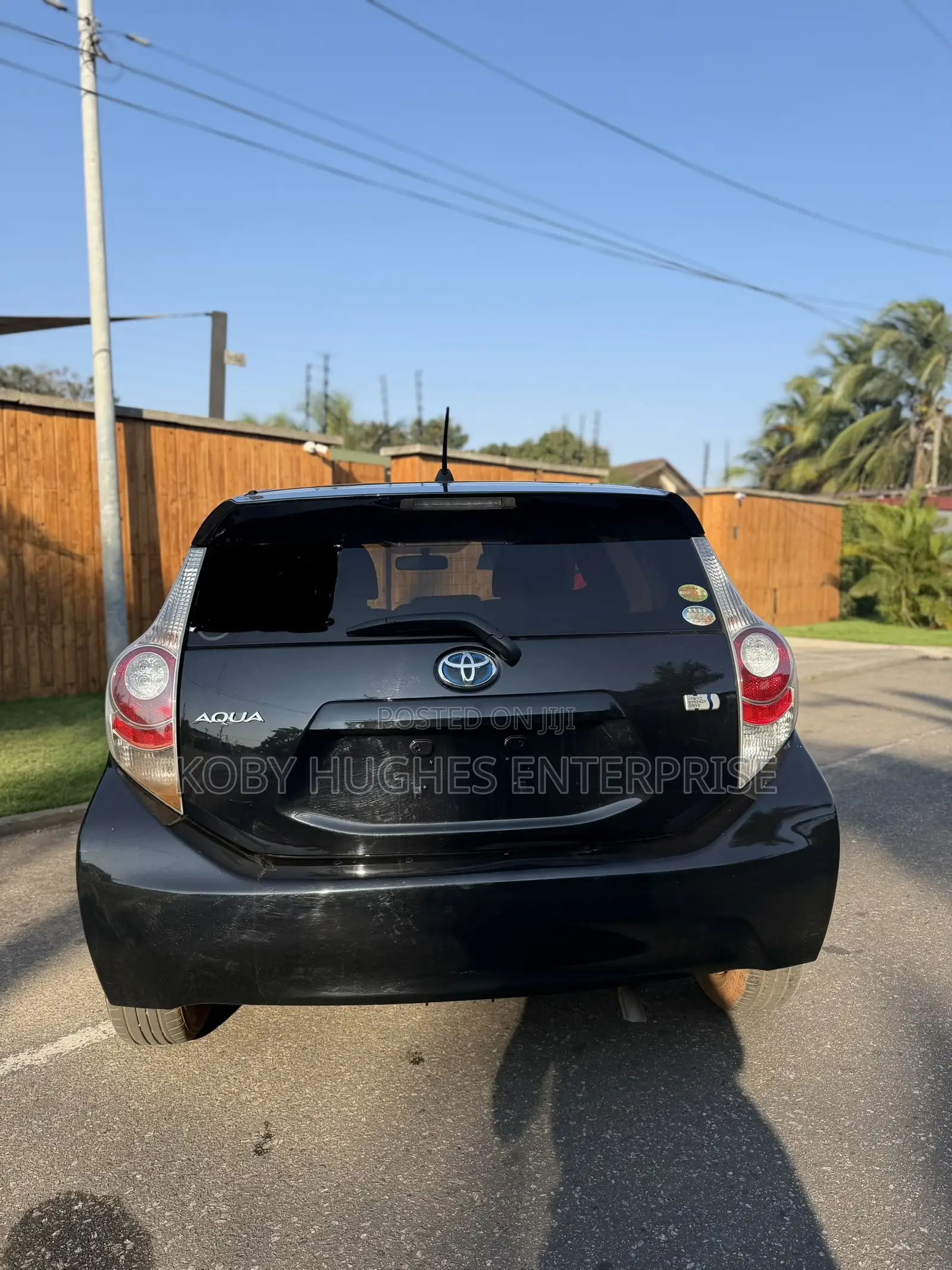 Toyota Aqua 2012 Matt Black