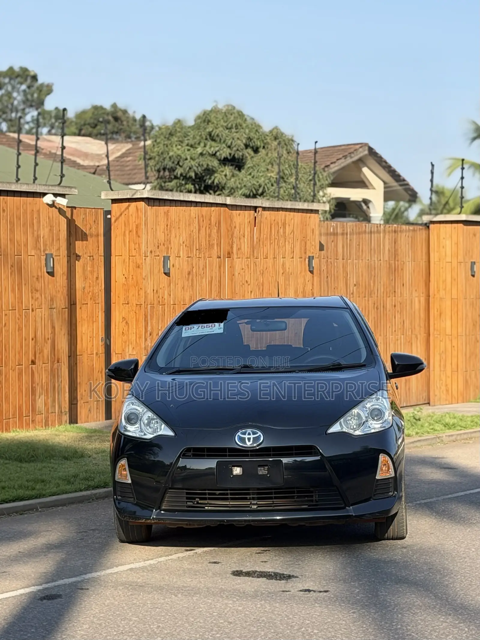 Toyota Aqua 2012 Matt Black