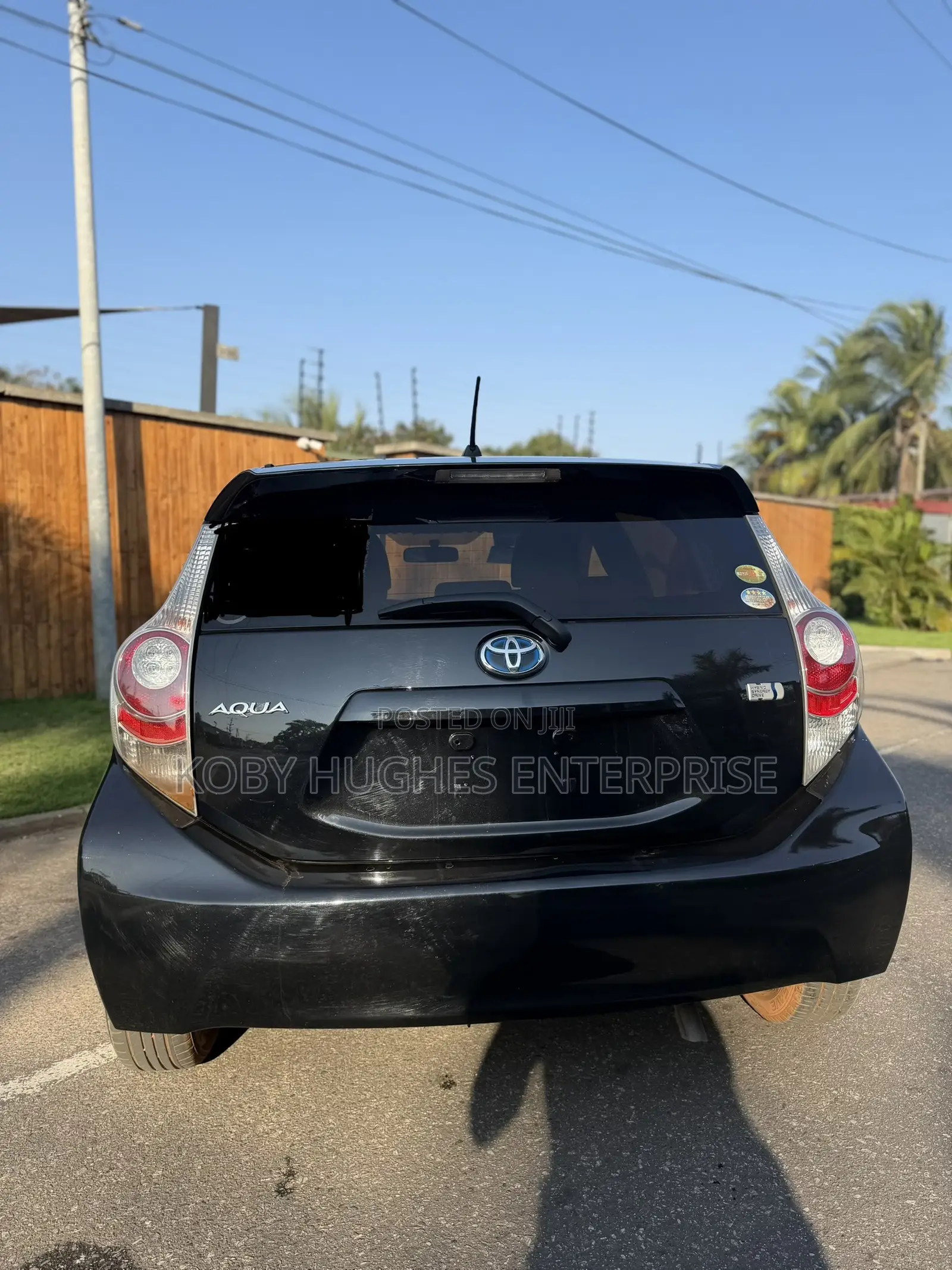 Toyota Aqua 2012 Matt Black