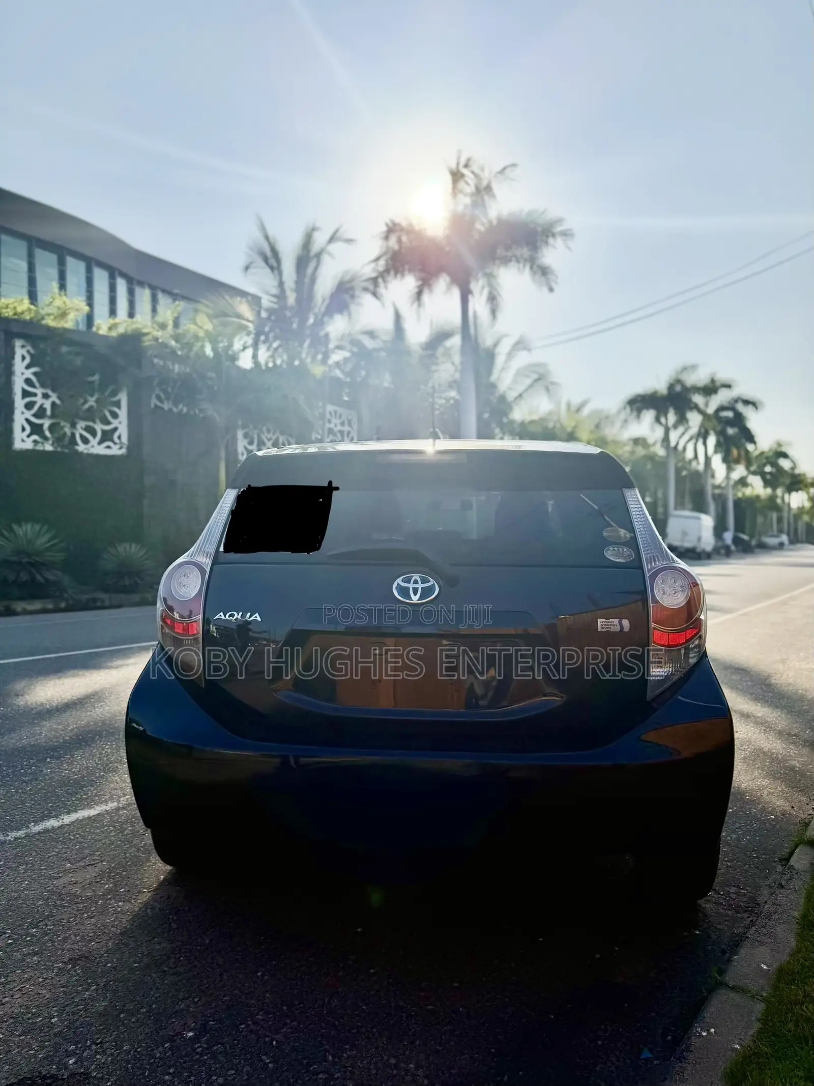 Toyota Aqua 2012 Matt Black