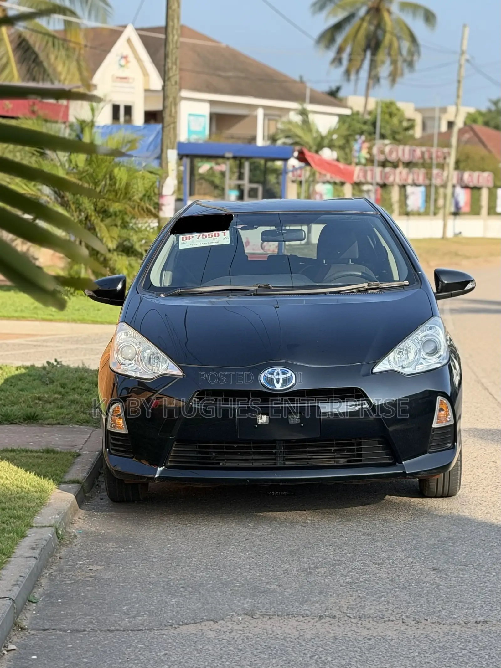 Toyota Aqua 2012 Matt Black
