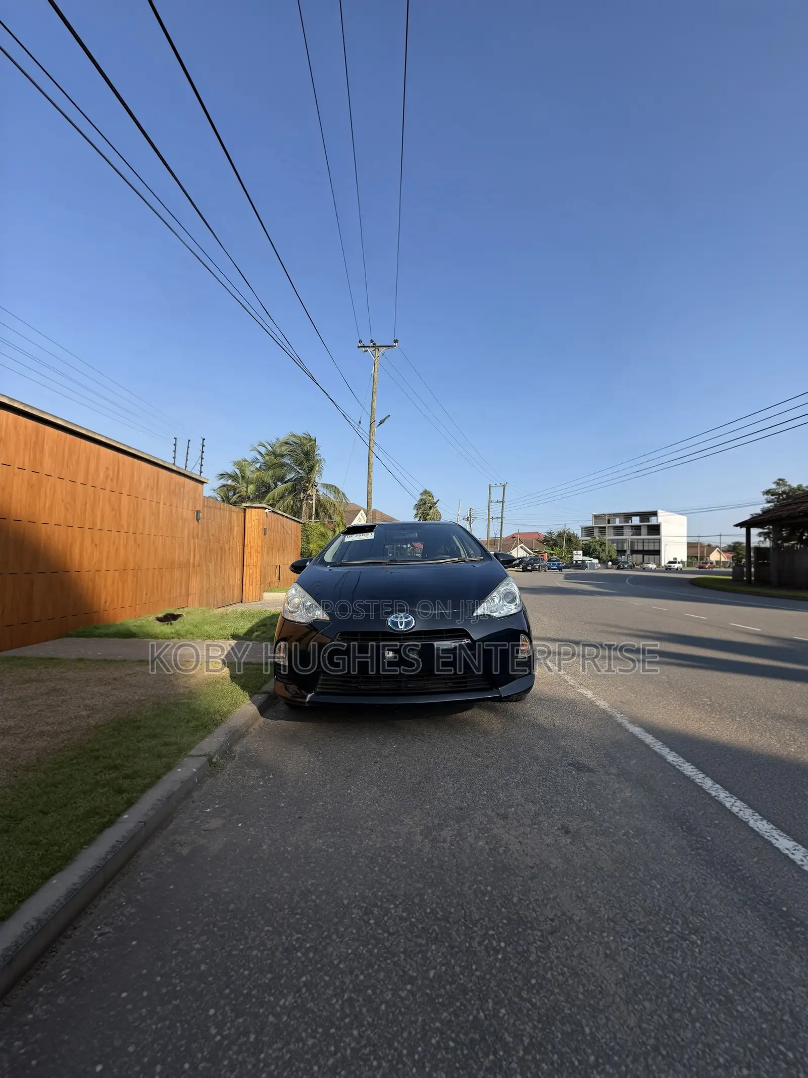 Toyota Aqua 2012 Matt Black