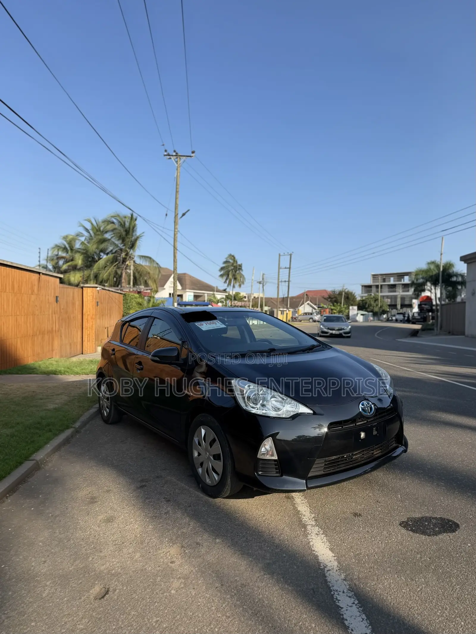Toyota Aqua 2012 Matt Black