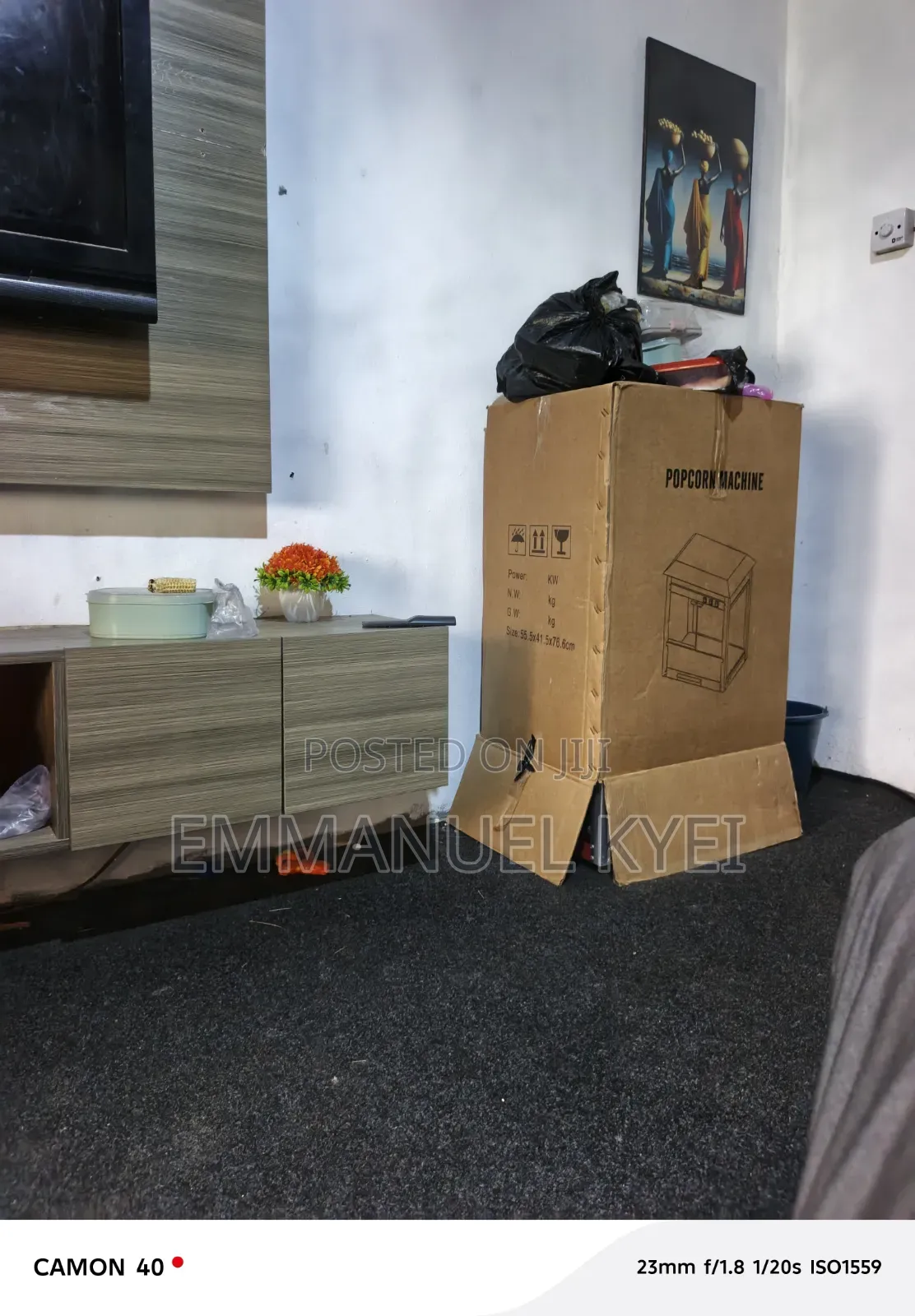 Electric Popcorn Machine