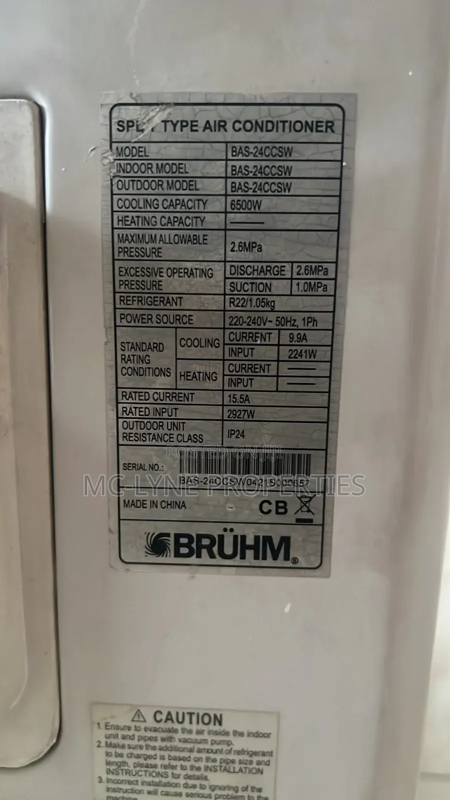 Bruhm 2.5hp