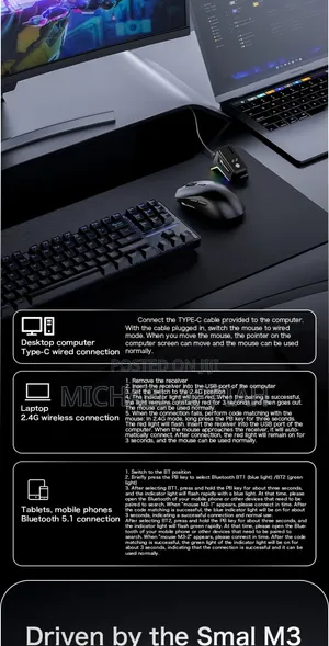 Smailwolf M3 Pro Optical Gaming Mouse