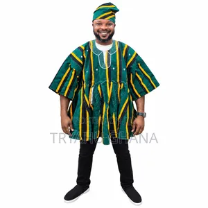 Fresh Arrivals of Handmade Ghanaian Smocks, Fugu & Batakari at Tryahu