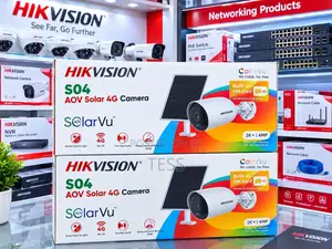 Hikvision Solar 4g Sim Camera 24/7 Color 2 Way Audio Ds-2cfs04/4g
