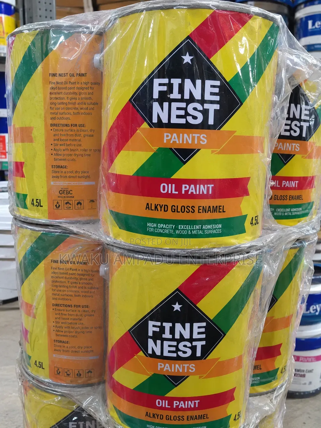 Fine Nest Oil Paint - 4.5 Litres