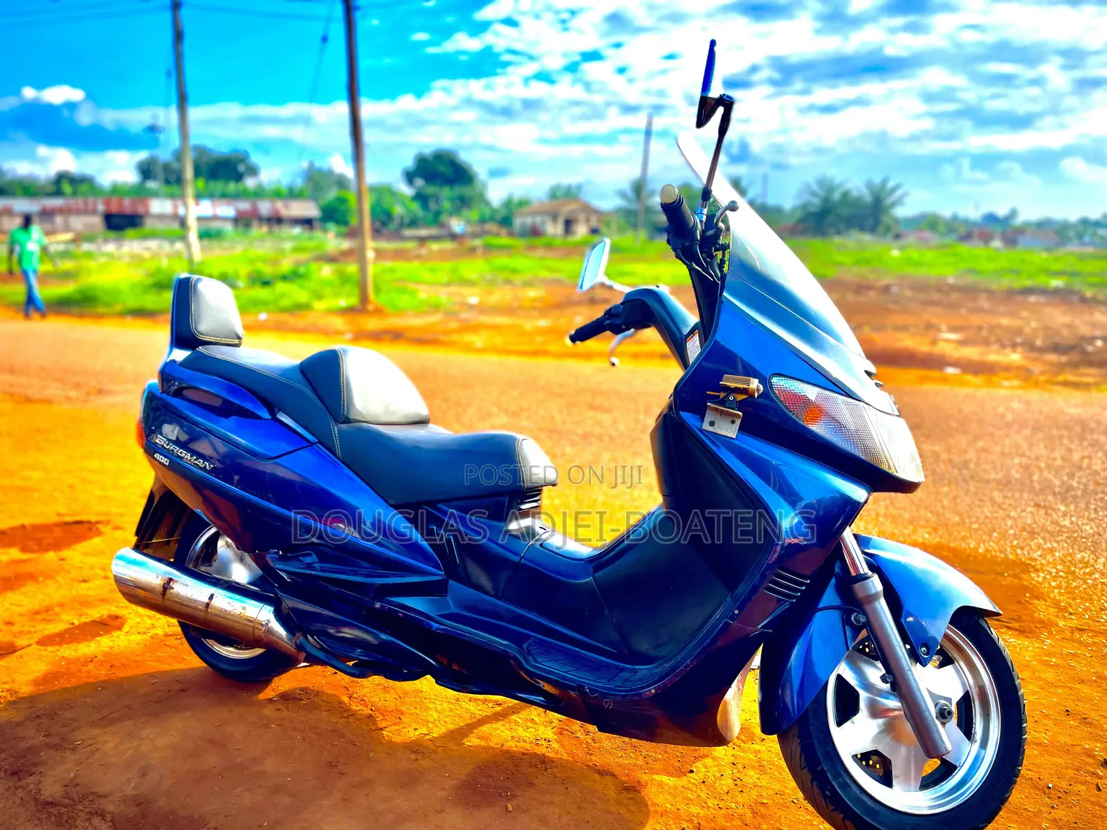 Suzuki Burgman 2018 Blue