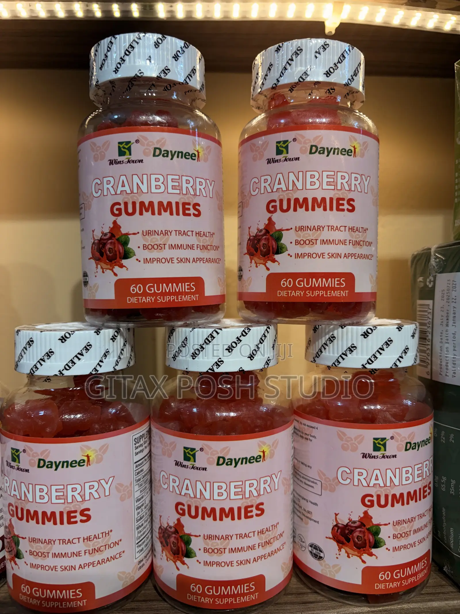 Cranberry Gummies