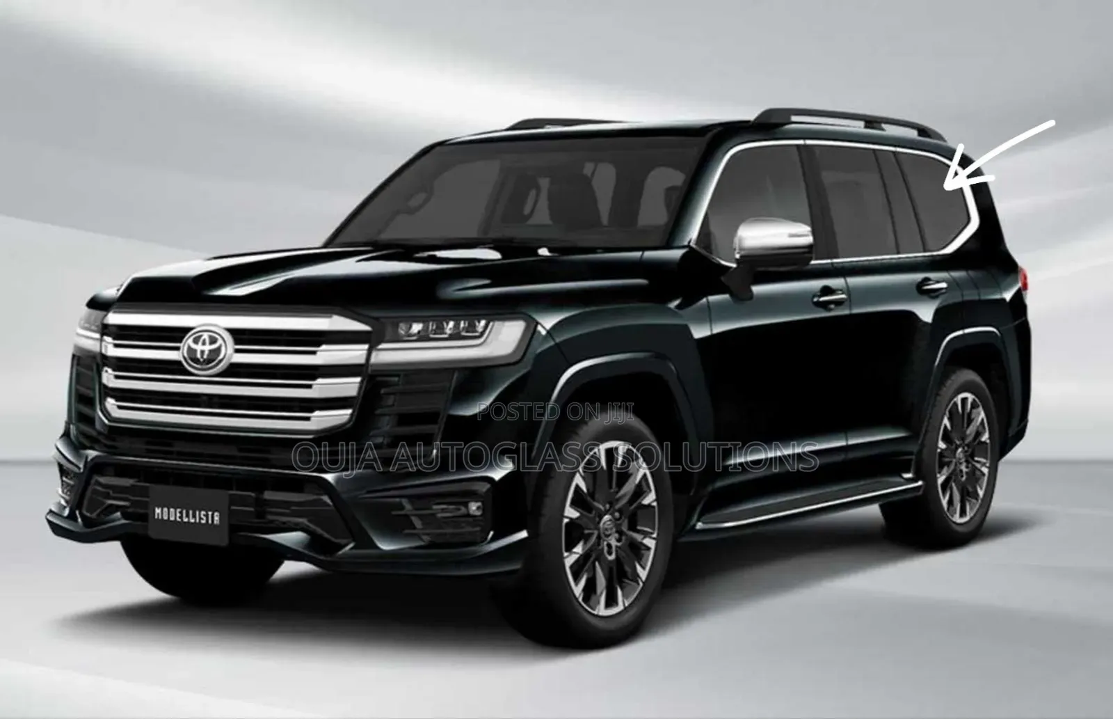 2022 Toyota Landcruiser Body Glass Available