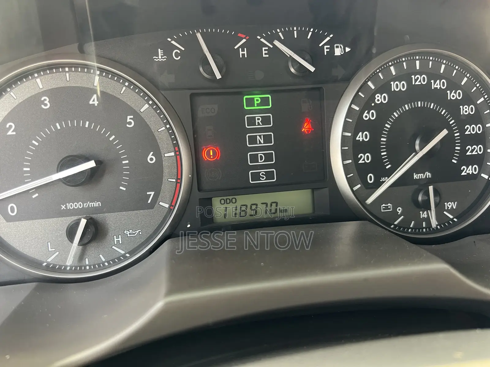 Toyota Land Cruiser 2012 Black