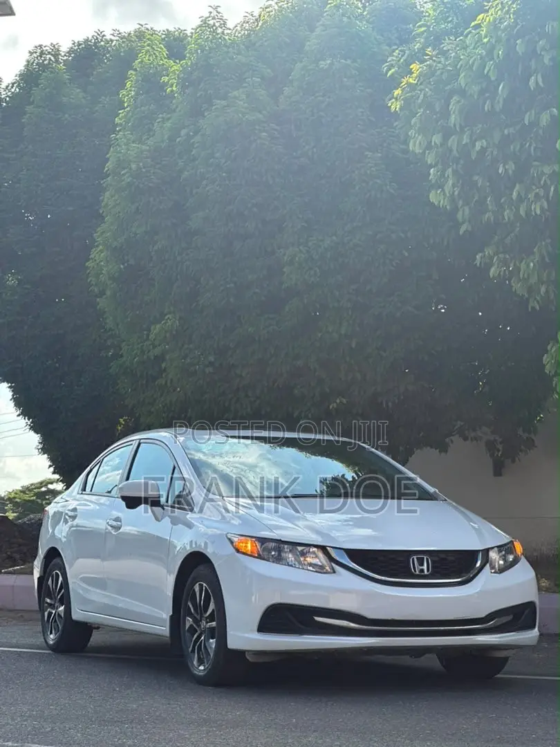 Honda Civic EX 4dr Sedan (1.8L 4cyl CVT) 2015 White