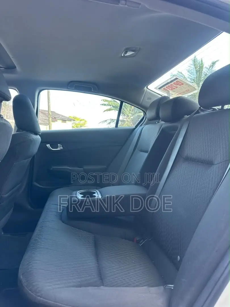 Honda Civic EX 4dr Sedan (1.8L 4cyl CVT) 2015 White