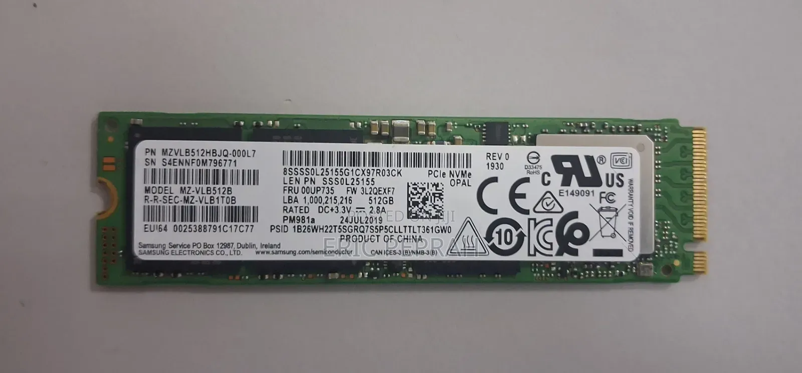 512 SSD for Laptops