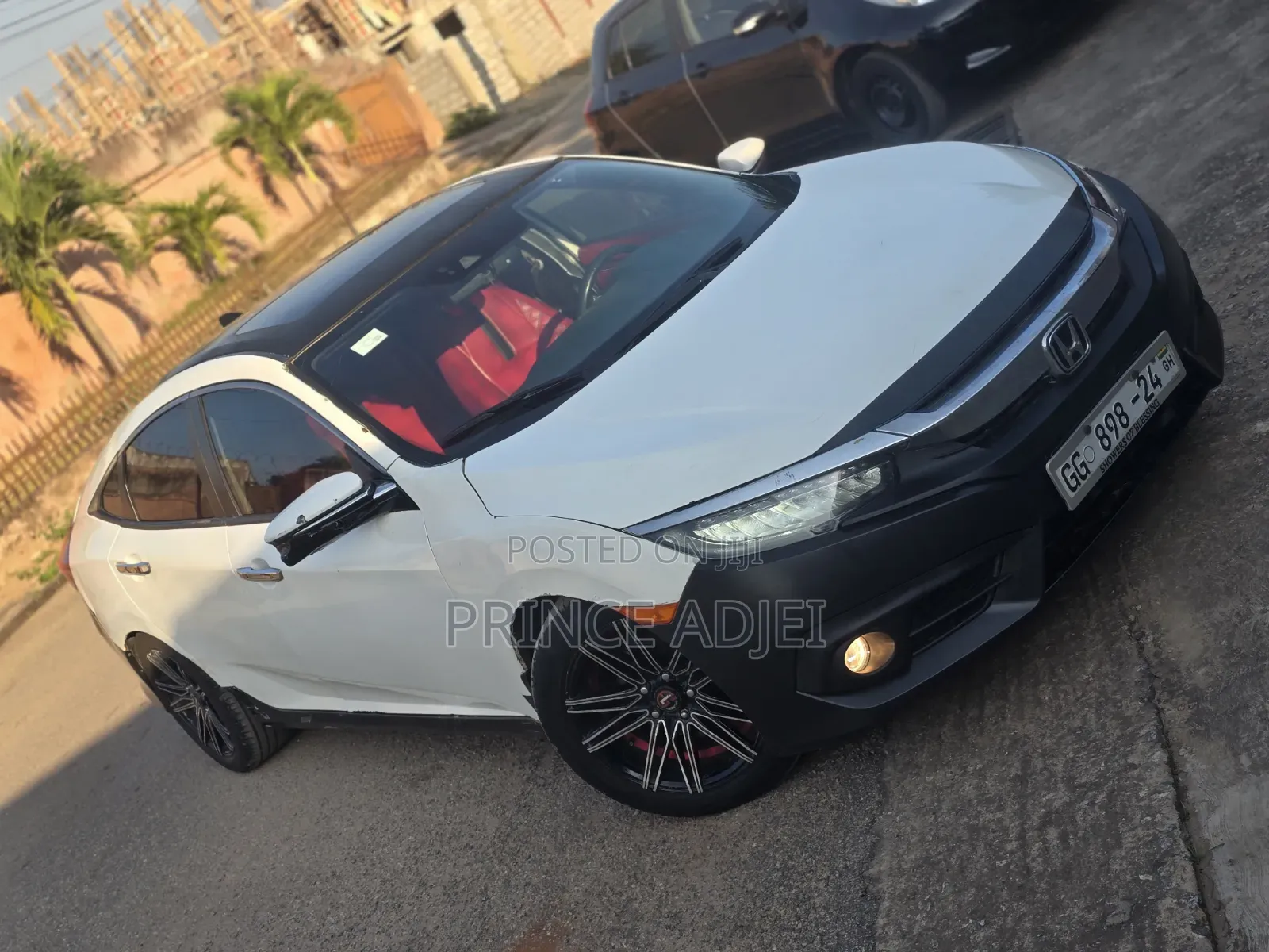 Honda Civic Touring 4dr Sedan (1.5L 4cyl) 2016 White