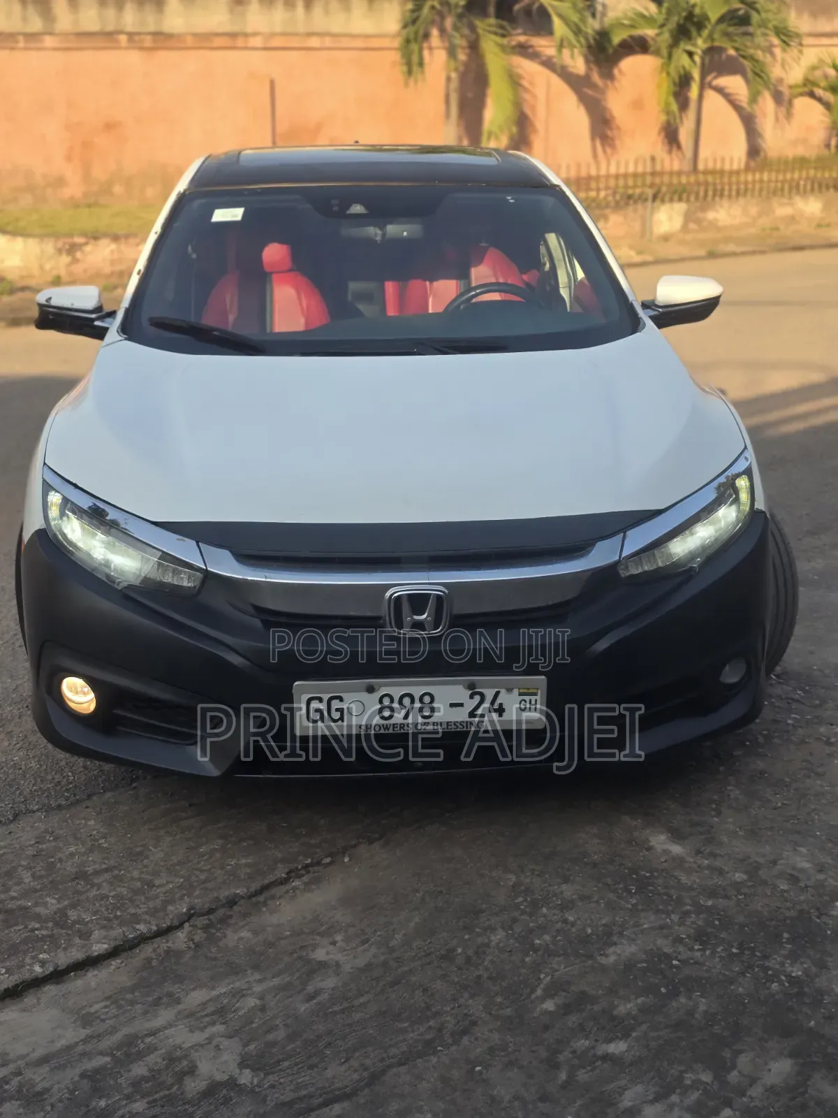 Honda Civic Touring 4dr Sedan (1.5L 4cyl) 2016 White