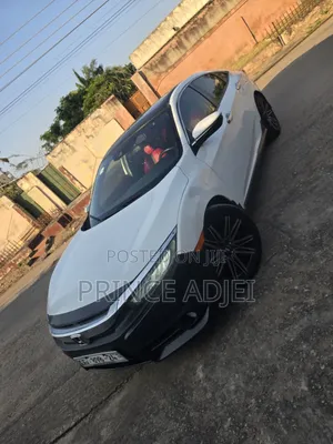 Honda Civic Touring 4dr Sedan (1.5L 4cyl) 2016 White