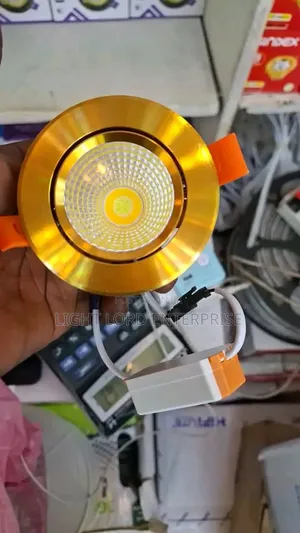 Gold Body 2color Rotating Spot Light 7W