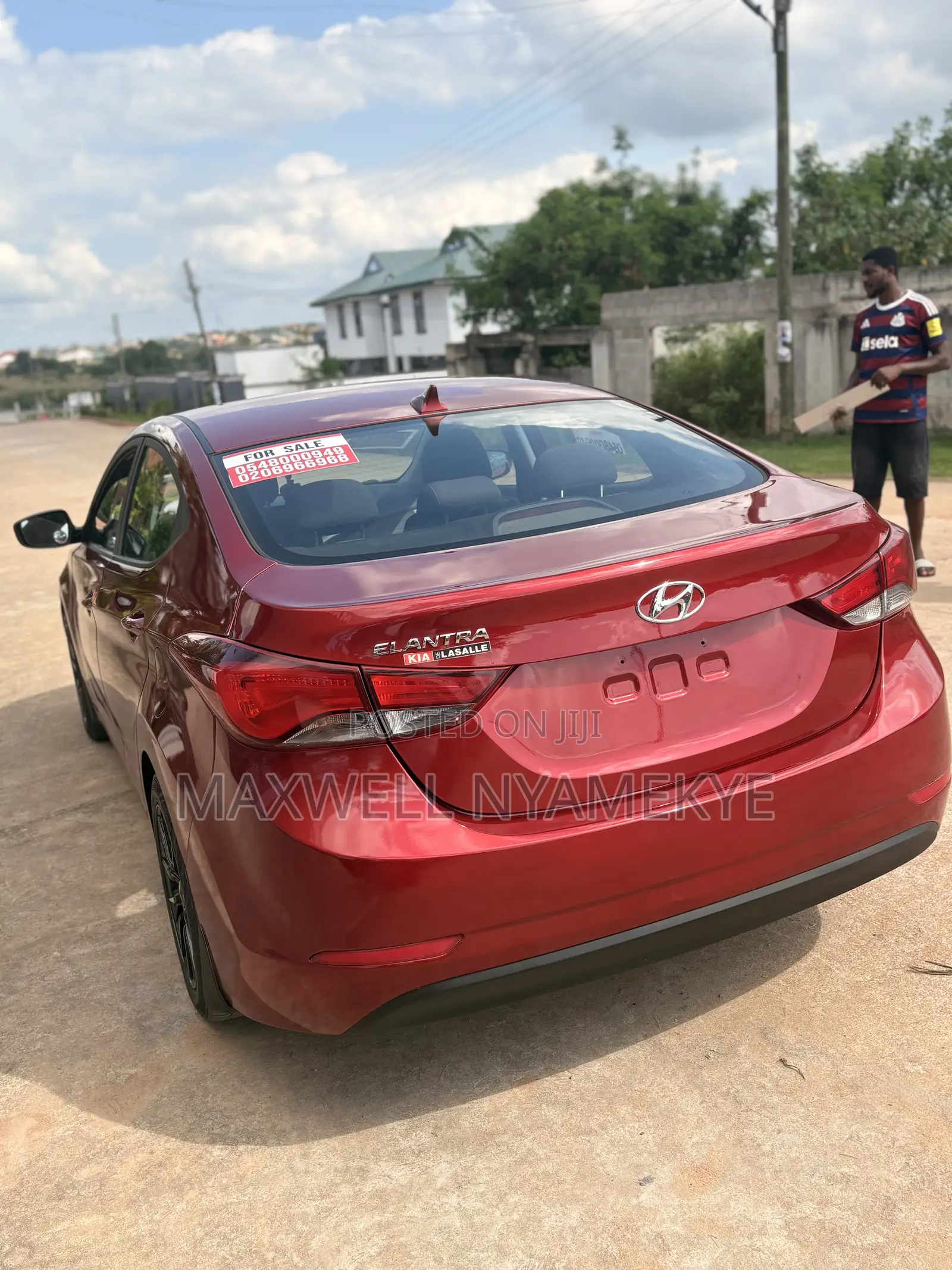 Hyundai Elantra SE 4dr Sedan (1.8L 4cyl 6A) 2015 Red