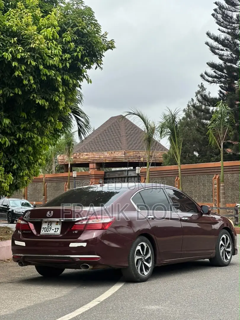 Honda Accord EX-L V6 4dr Sedan FWD (3.5L 6cyl 6A) 2017 Burgundy