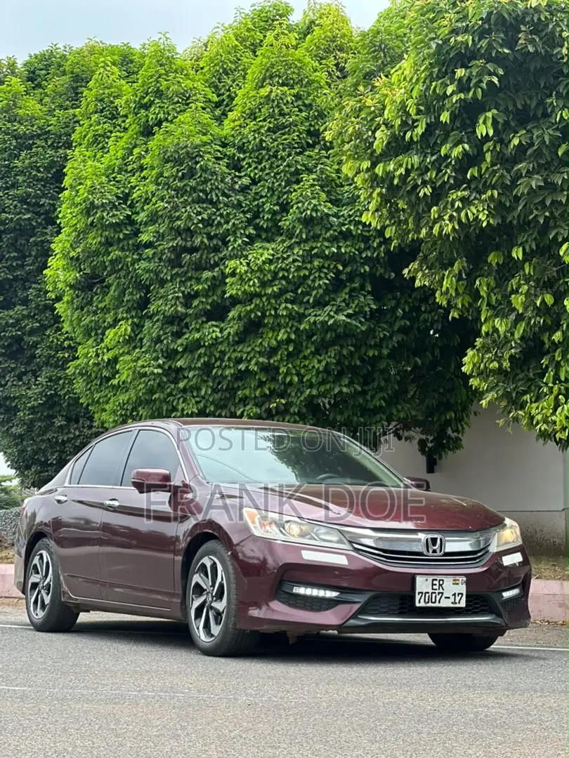 Honda Accord EX-L V6 4dr Sedan FWD (3.5L 6cyl 6A) 2017 Burgundy
