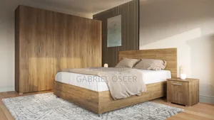 European Standard Wardrobe, Bed, Wood Doors, TV Unit