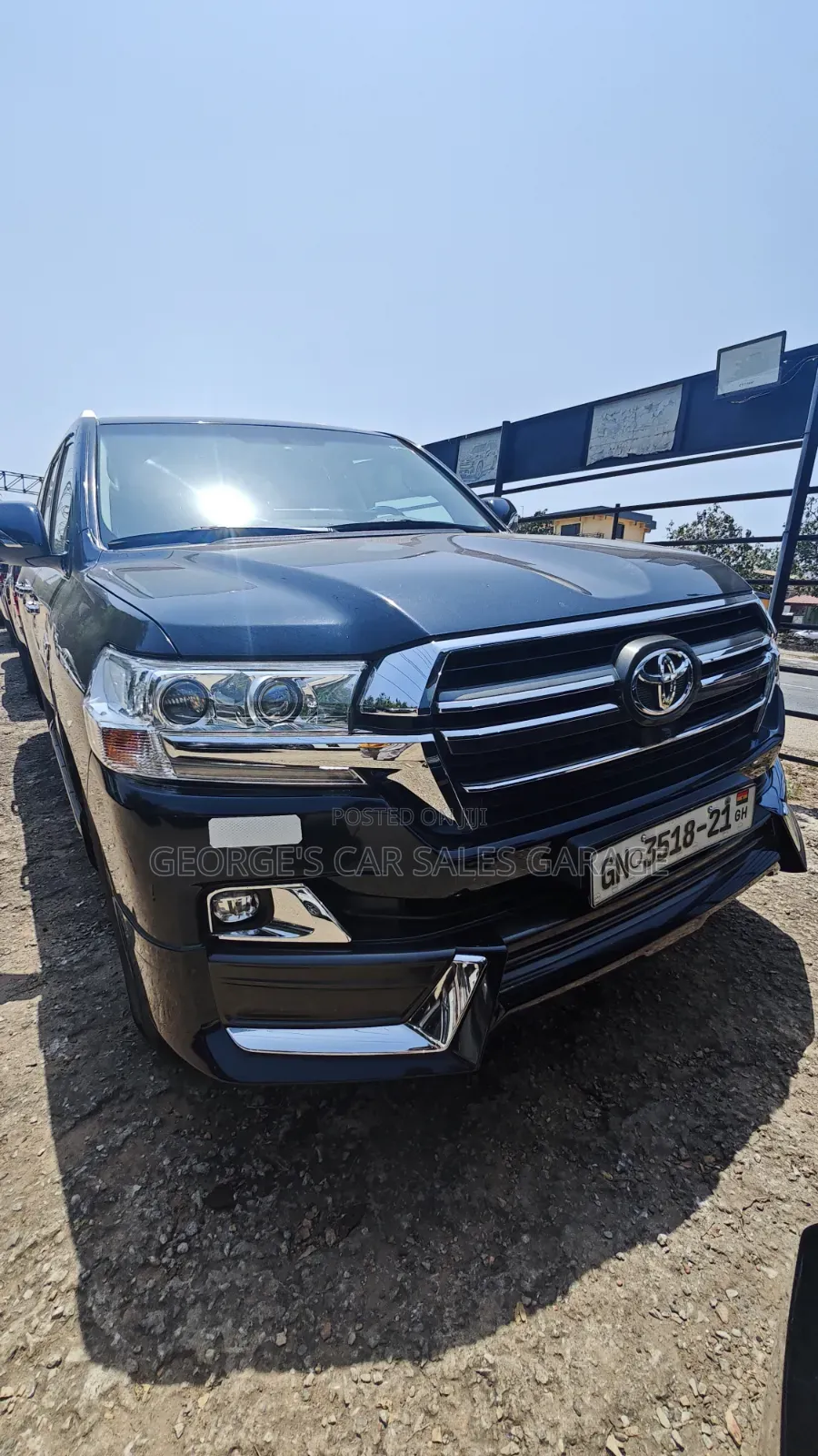 Toyota Land Cruiser 5.7 V8 VX-S 2021 Black