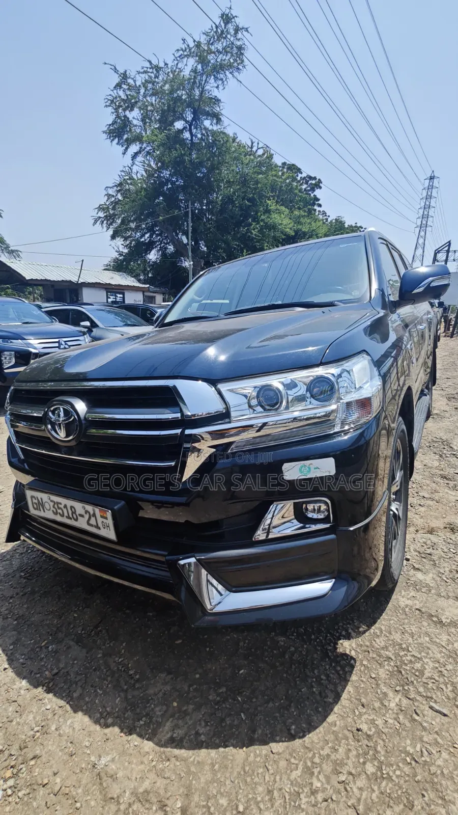 Toyota Land Cruiser 5.7 V8 VX-S 2021 Black