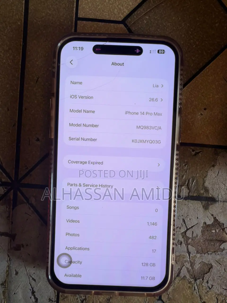 Apple iPhone 14 Pro Max 128 GB Gold