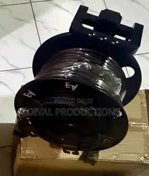Shielded Cat5e etherCON Cable on Roller Drum for DL32/S32