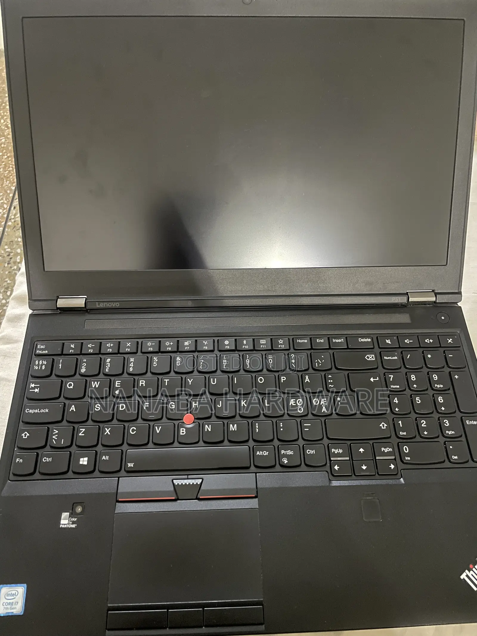 Laptop Lenovo ThinkPad P51 16GB Intel Core i7 SSD 512GB