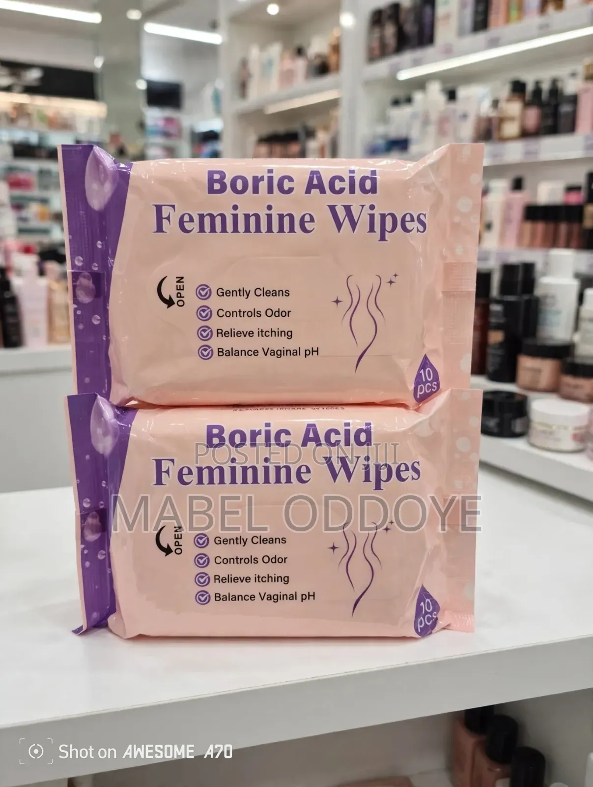 Ladies Wipe