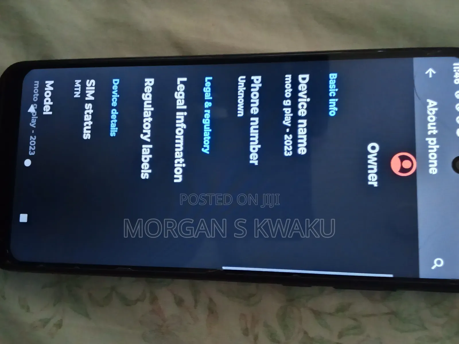 Motorola Moto G Play (2023) 32 GB Blue