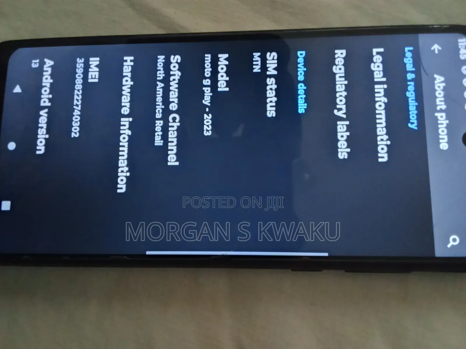 Motorola Moto G Play (2023) 32 GB Blue