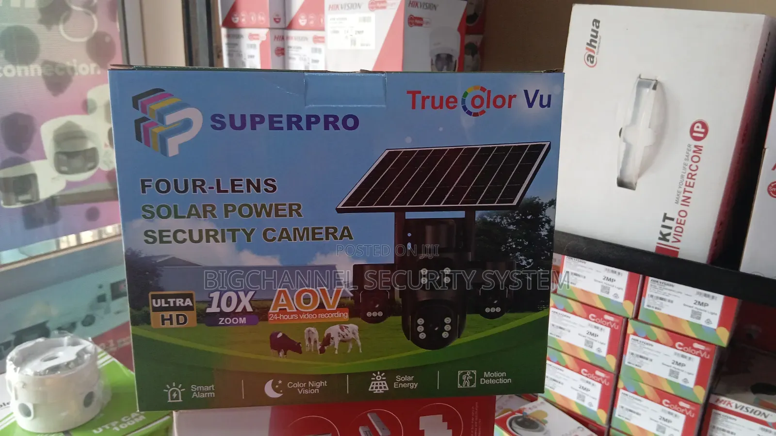 Superpro 4lens 4g Solar Camera