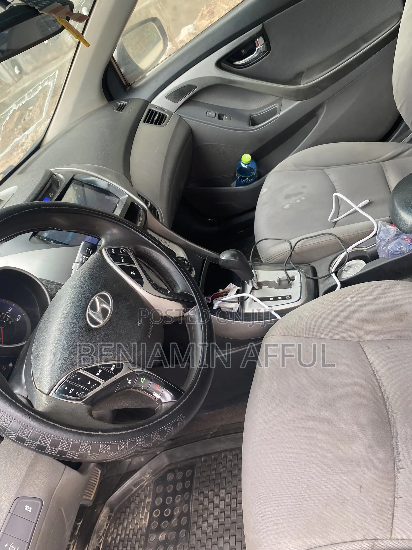 Hyundai Elantra GLS Sedan FWD (1.8L 4cyl 6M) 2013 Gray