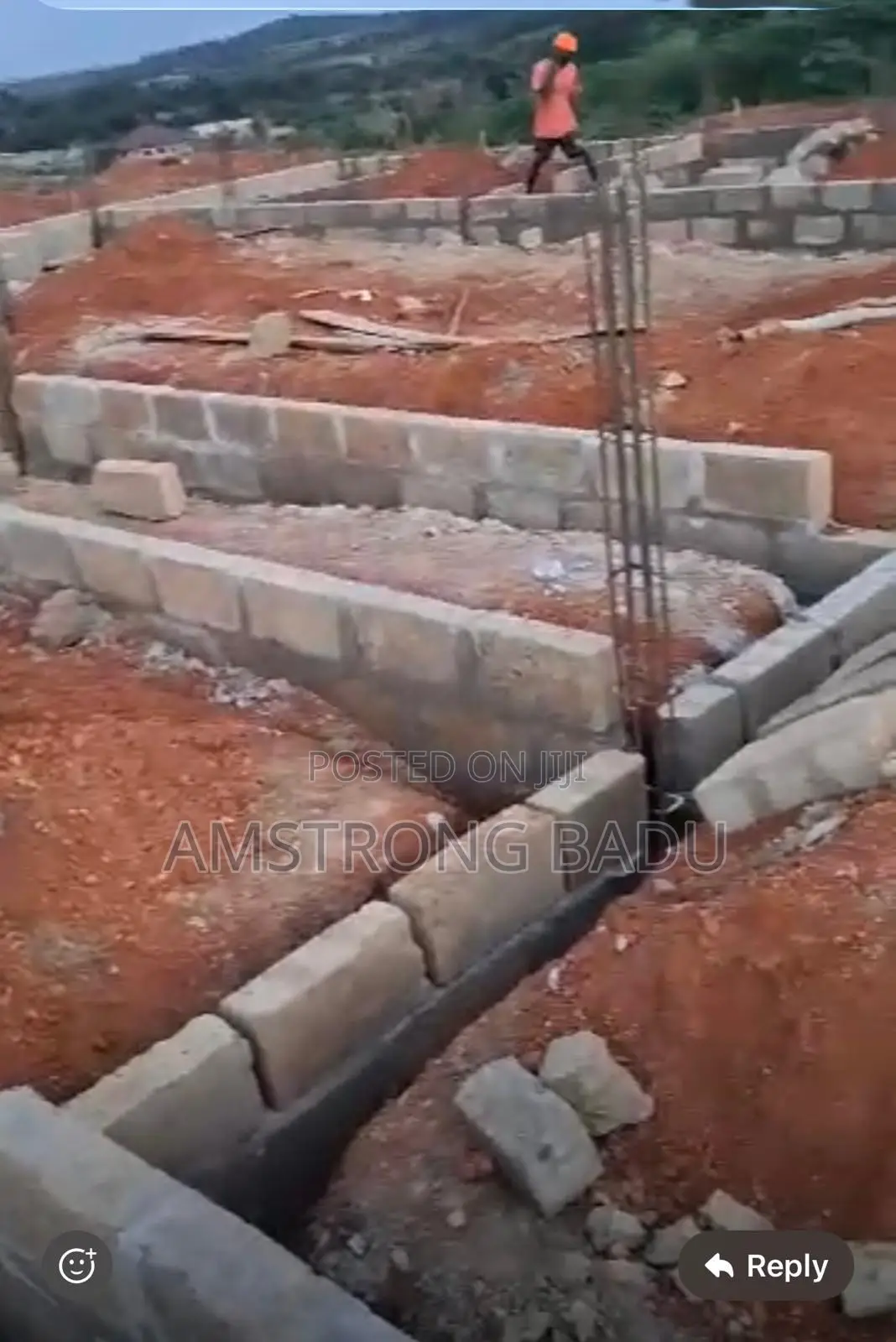 2 Plots of Titled Land, at Footings Level