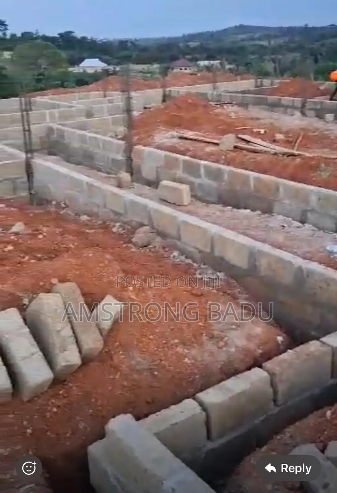 2 Plots of Titled Land, at Footings Level