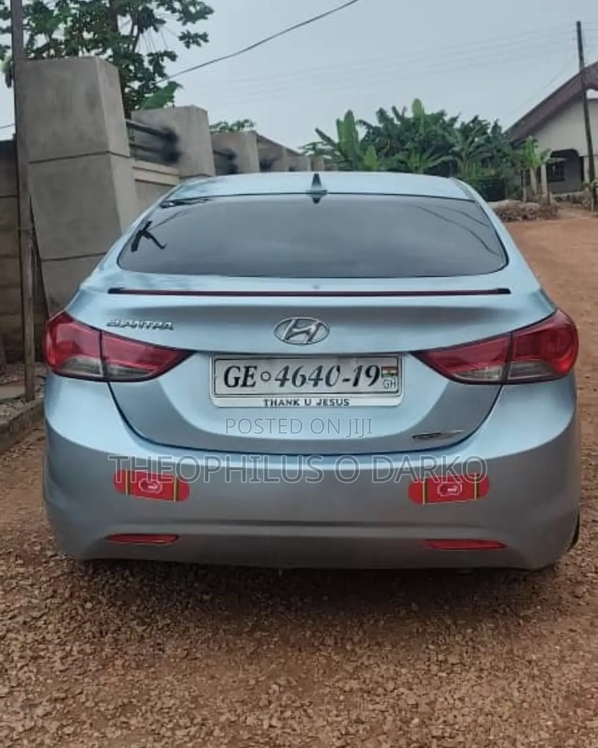 Hyundai Elantra 2013 Blue