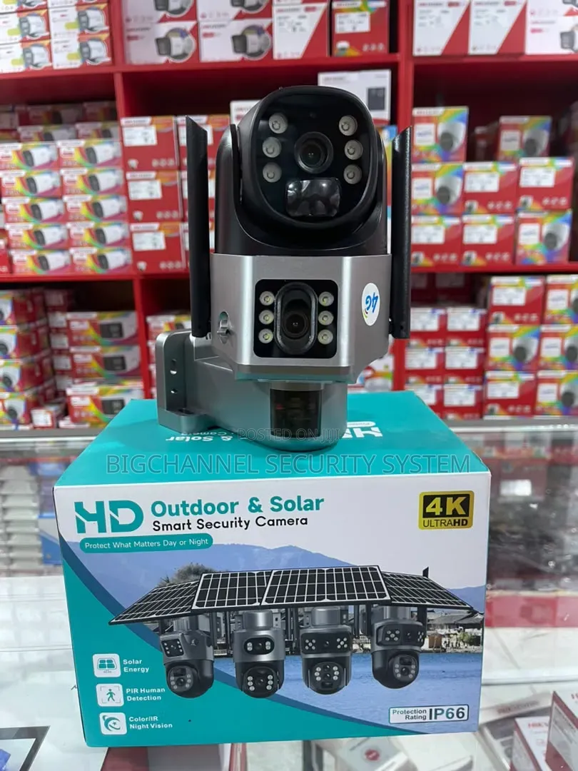 Compon Dual Lens Solar PTZ Camera