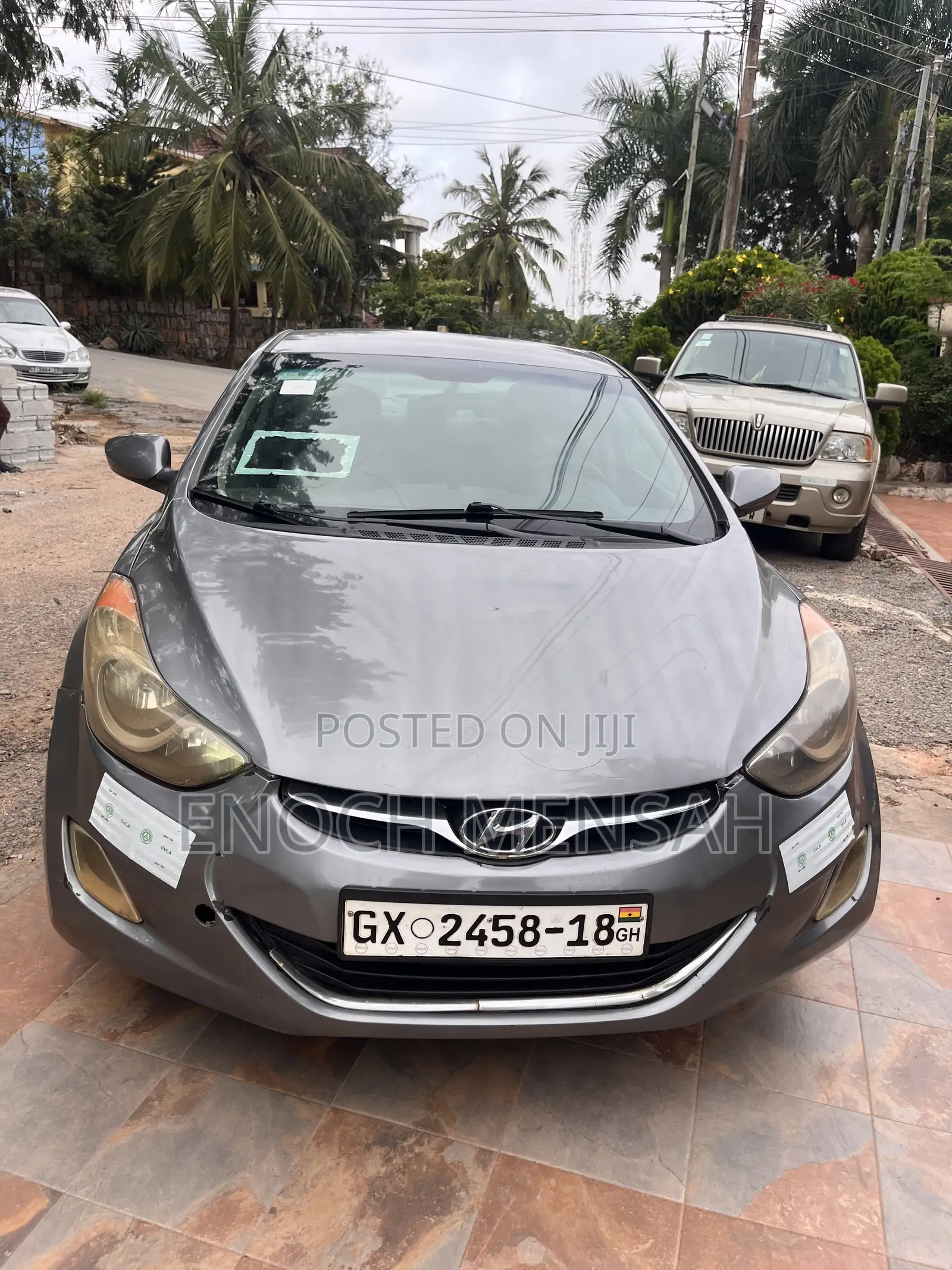 Hyundai Elantra GLS Sedan FWD (1.8L 4cyl 6M) 2013 Gray