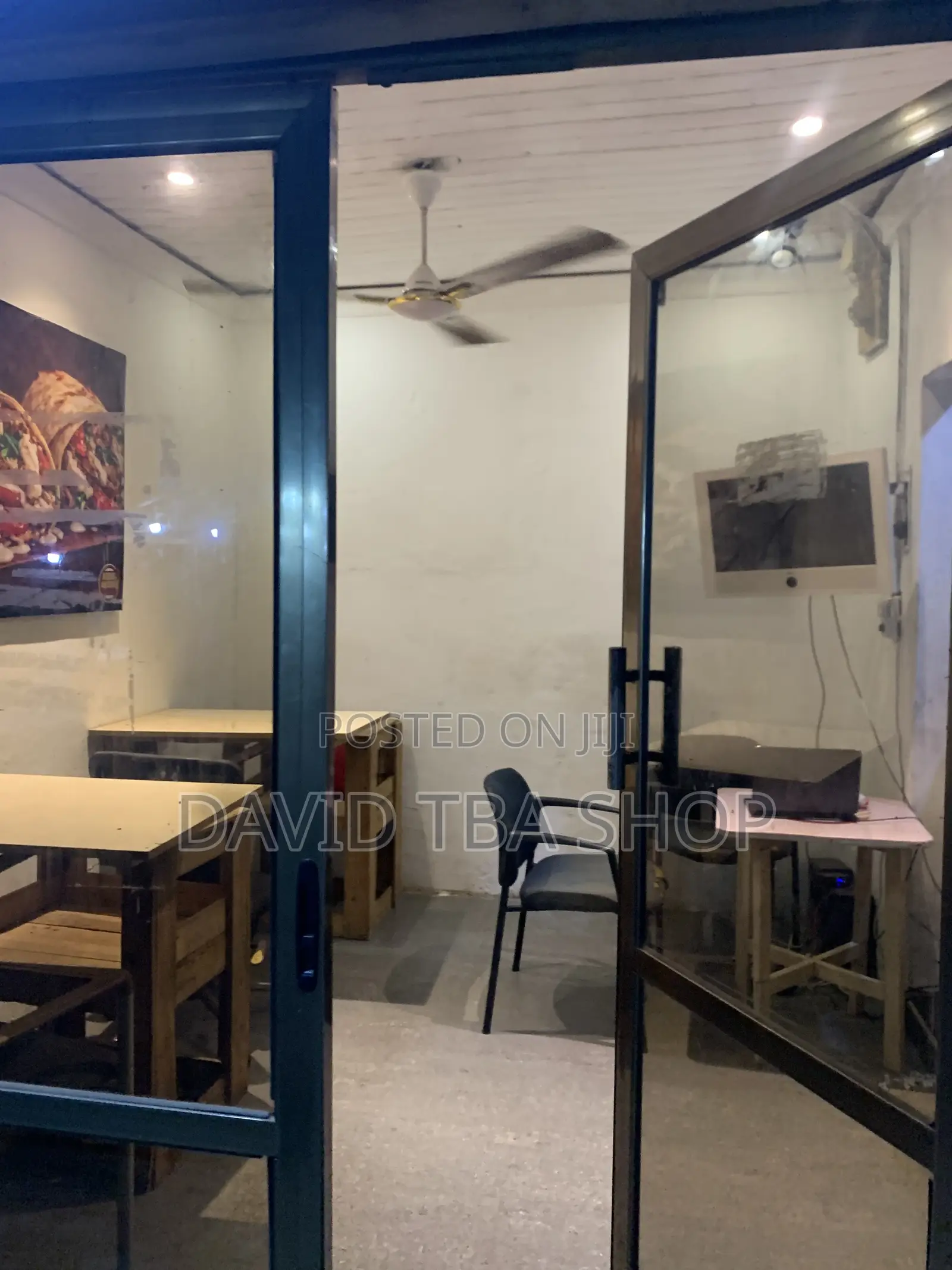 Shop for Rent / Washroom, Meter, Billboard, Fans, Light, Available
