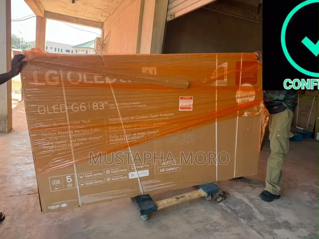 83 Inch LG OLED Evo AI G6 4K Smart TV 2026 With Supplied Flush