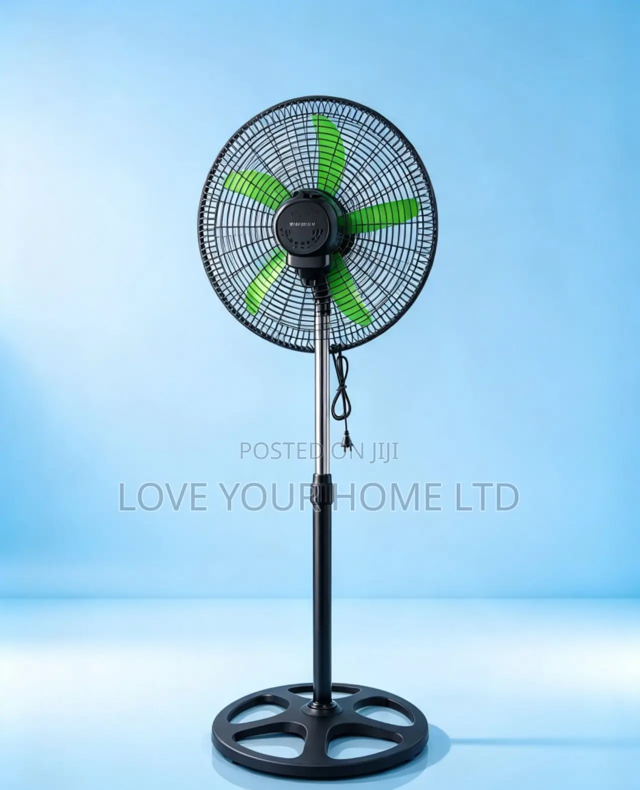18 Inch Standing Air Circulator Fan – 3 Speed Floor Fan