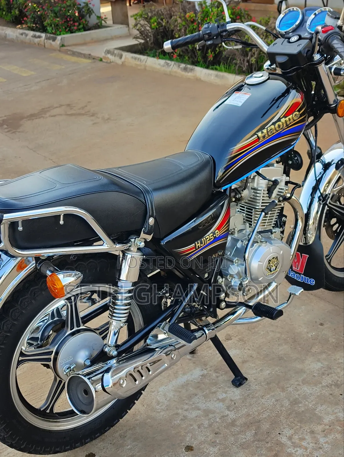 New Haojue HJ125-8K 2026 Black