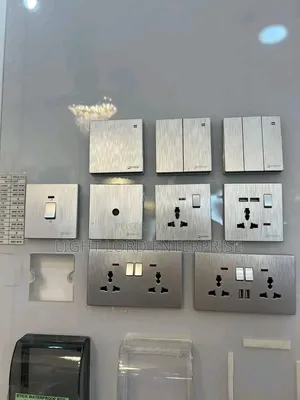 190-Best Grey Combo Socket and Switches
