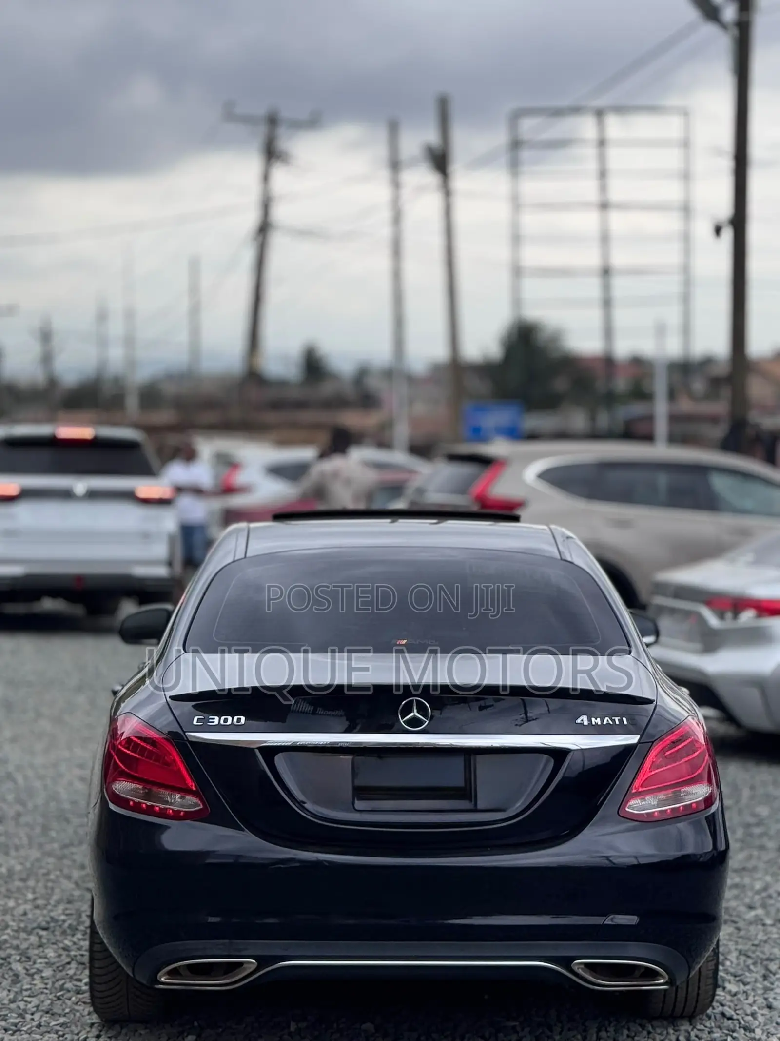 Mercedes-Benz C300 Base C300 AWD 4MATIC Sedan 2018 Black